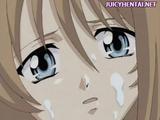 Hentai cutie doing a cock with her big boobs