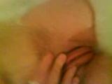 Nadine in der wanne
