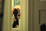 Shower voyeur!