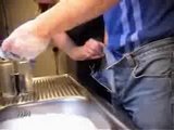 Kitchen Handjob