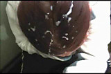 Funny Cumshot in her Hair