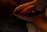 Footjob by asian girlfriend