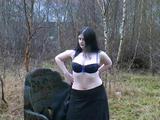 UK Girl Celeste Flashing around Carlisle