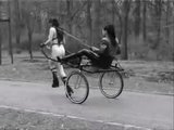Ponygirl in public