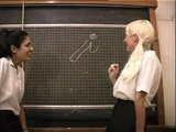Asian Lesbian With Her Classmate