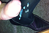 No Sound: Cumming on Wife Heels and Nylons!!!!!